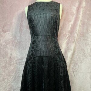 Womens Black Sequin Sleeveless Francescas Dress Size S